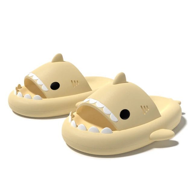 Cozy Shark Slippers - GADGENERALLightyellow38-39GADGENERALGADGENERAL