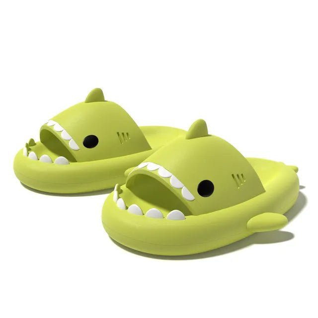 Cozy Shark Slippers - GADGENERALYellowgreen36-37GADGENERALGADGENERAL